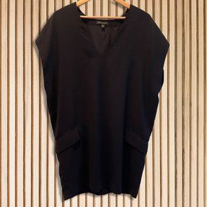 Banana Republic Black Sleeveless Loose Fit Dress | Size M